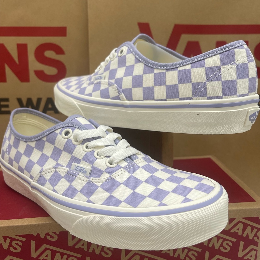 Vans WMNS Authentic
Checkerboard Lilac Sneakers 
VN000BW5LLC
 Lavender - Picture 7 of 16